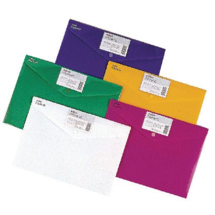 Polyfile ID Wallet Bright Assorted Pack of 5 12565
