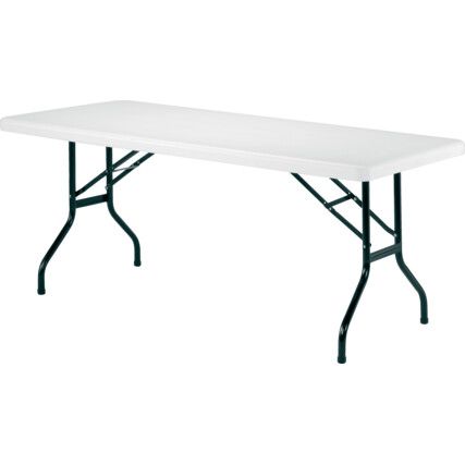 WHITE POLY TABLE 1830x760 mm
