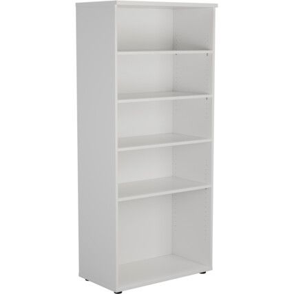 Bookcase, White, 3 Shelves, 1800mm Height