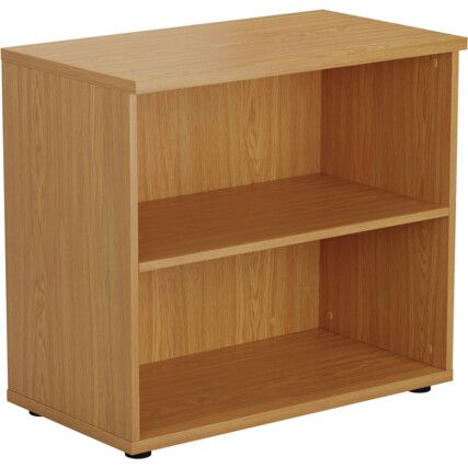 Bookcase, Oak, 1 Shelf, 730mm Height