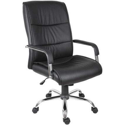Kendal Executive Chair Faux Leather Black