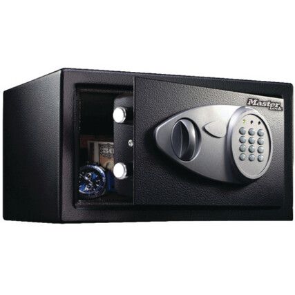 Safe, Combination Lock, Black/Grey, Steel, 264 x 290 x 194mm