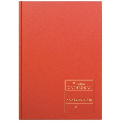 811112/X CATHEDRAL ANALYSIS BOOK SER69/12.1 RED