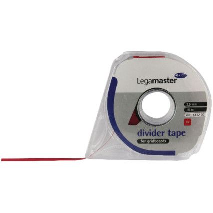 4332-02 LEGAMAST S/ADH TAPE FOR BOARDS RED