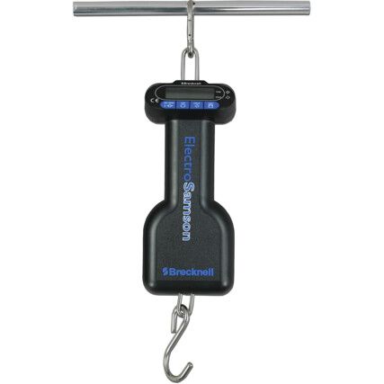 Digital Hanging Scales, Black, 25kg