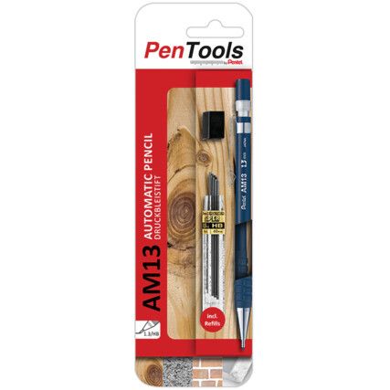 Pentel,Mechanical Pencil,Black,Non-permanent,1