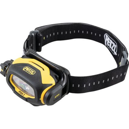 Head Torch, LED, Non-Rechargeable, 80lm, 55m Beam Distance, IP67, ATEX Zone 2 and 22