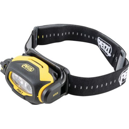 Head Torch, LED, Non-Rechargeable, 100lm, 90m Beam Distance, IP67, ATEX Zone 2 and 22