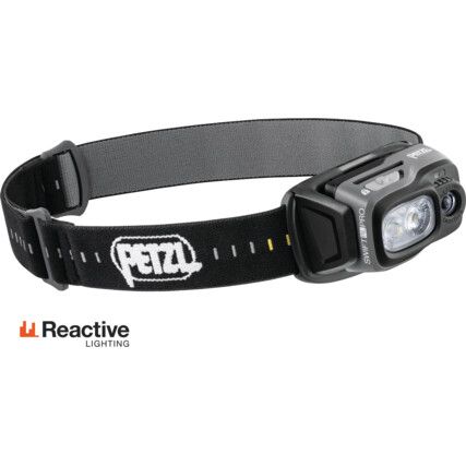 Head Torch, LED, Rechargeable, 900lm, 150m Beam Distance, IPX4