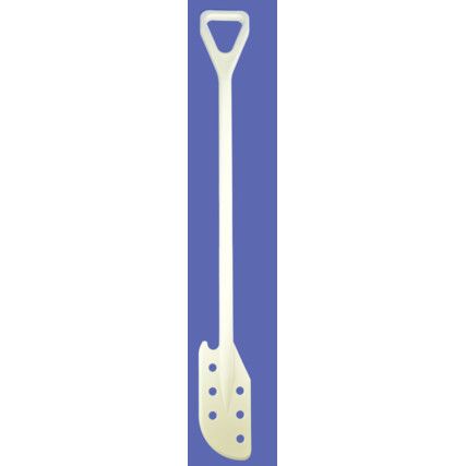 White Detectable Paddle with Holes