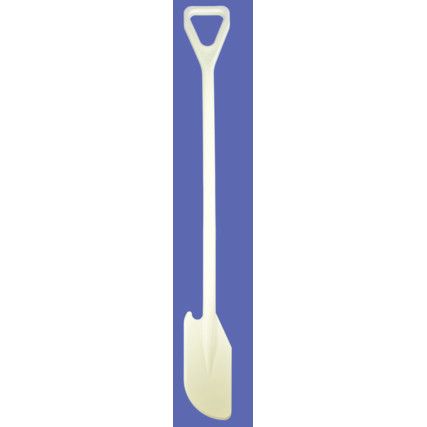 White One Piece Detectable Solid Paddle