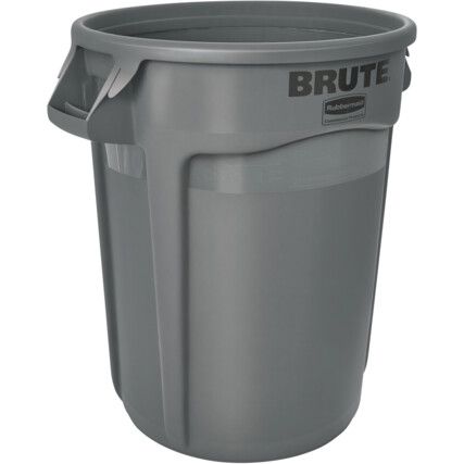BRUTE ROUND CONTAINER 121.1L GRY