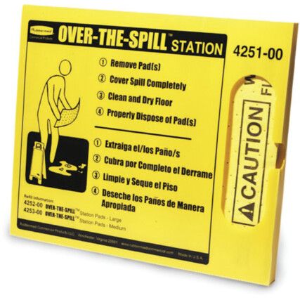 Maintenance Spill Kit, 0.45L Absorbent Capacity Per Kit, Box