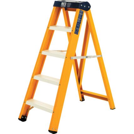 5 x Treads, Glass Fibre Step Ladder, 1.25m