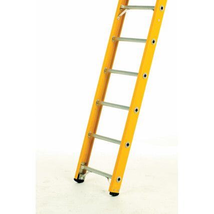 3.05m, Glass Fibre, Single Section Ladder,  EN 131