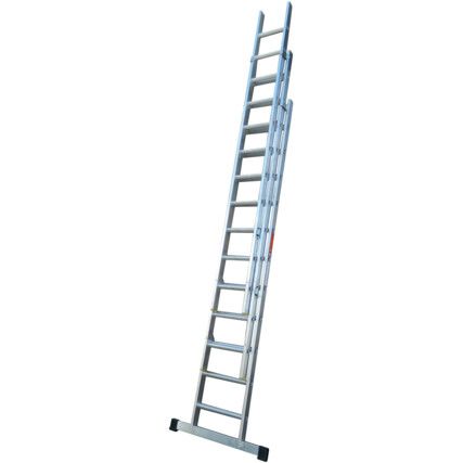 3-5m, Aluminium, Double Section Extension Ladder,  EN 131