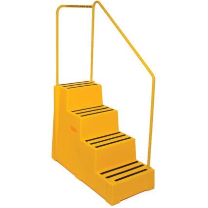 P/H 0.82m, Plastic  Step Ladder, Yellow;Red;Blue;Green