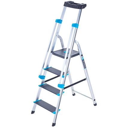 1203-004 0.80m High Aluminium 4-Tread Step Ladder