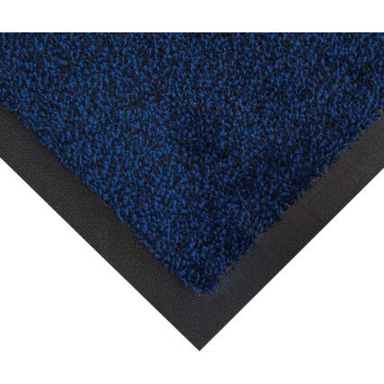0.6m x 0.85m Cobawash Matting Blue & Black