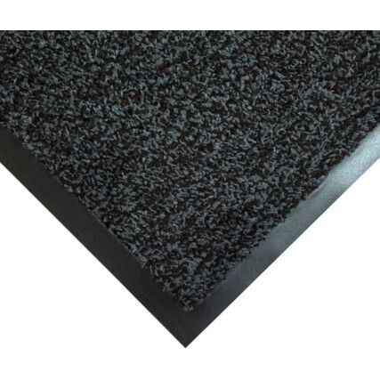 Black Micro-Fibre Doormat 0.6m x 0.9m