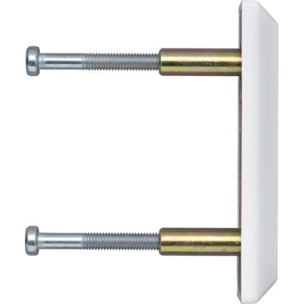 PV1820 White Staple Connecting Plate