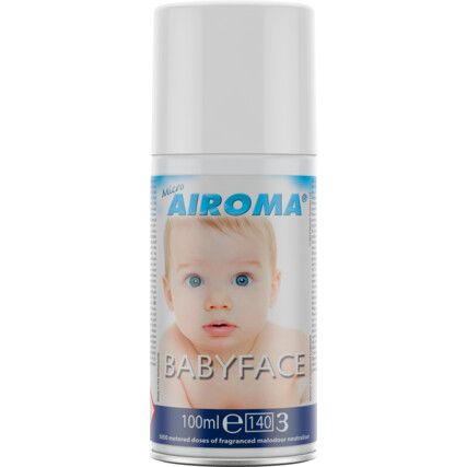 Micro Airoma®, 100ml refill, Babyface, Pack of 12