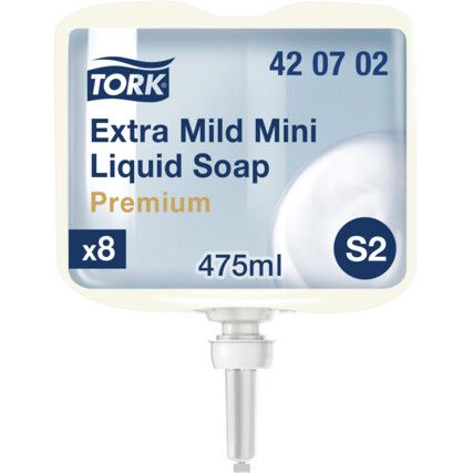 Sensitive Liquid Soap, 475ml, Pack of 8