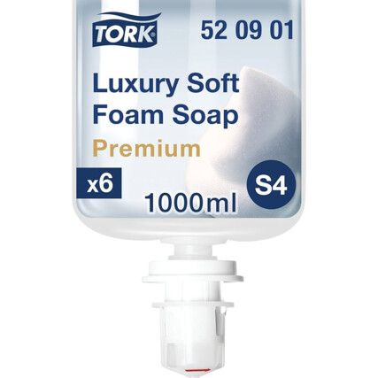 LUXURY SOFT FOAM SOAP 6 X 1000 ML