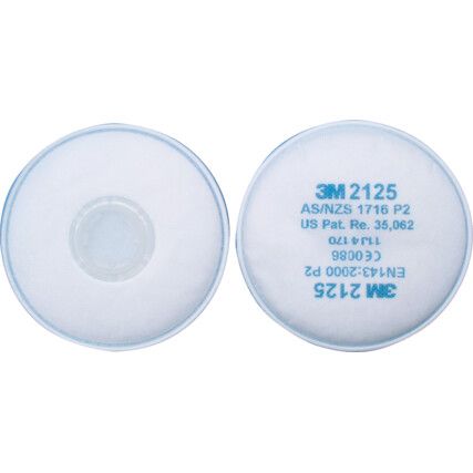 2125, Filter, For Use With 3M Half & Full Face Masks
