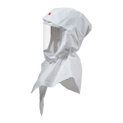 Versaflo, Hood, White, For Use With 3M powered air purifying and supplied air respirator systems