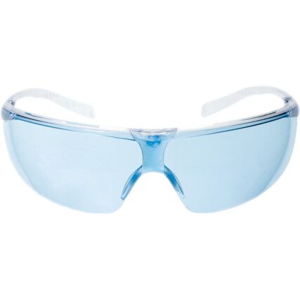 Riletto, Safety Glasses, Clear Lens, Wraparound, Clear Frame, Anti-Fog/Scratch-resistant/UV-resistant
