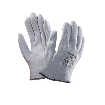 42-445 Crusader Flex, Heat Resistant Gloves, Grey, Cotton/Polyester, Cotton/Polyester Liner, Nitrile Coating, 180°C Max. Compatible Temperature, Size 9