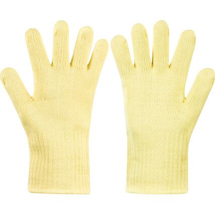 7566 Volcano, Heat Resistant Gloves, Yellow, Kevlar®, Kevlar® Liner, Uncoated, 350°C Max. Compatible Temperature, Size 11