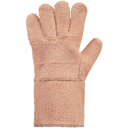 CTH310 Thermatex, Heat Resistant Gauntlet, Natural, Cotton, Cotton Liner, Uncoated, Size L