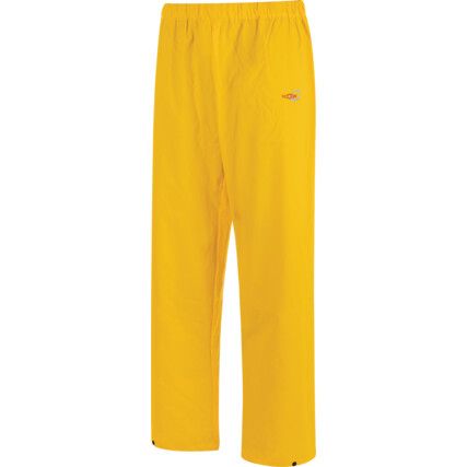 Rotterdam, Weatherwear Trousers, Unisex, Yellow, Polyamide/Polyurethane, Waist 40"-42", XL