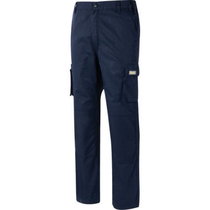 Cargo Trousers, Navy Blue, 30" Waist, Regular Fit, 31" Leg