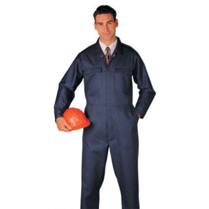 Euro Work™, Boilersuit, Unisex, Navy Blue, Cotton/Polyester, Chest 48-50", Tall, XL