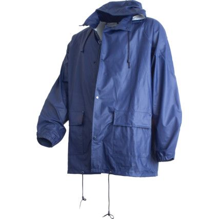 Weatherwear Jacket, Unisex, Navy Blue, Polyester/Polyurethane, L