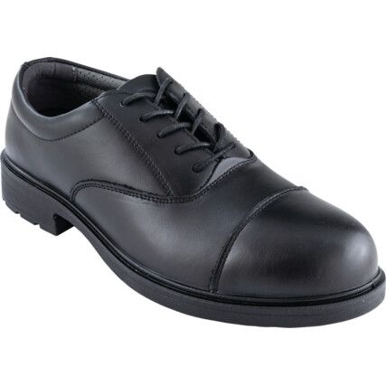 Oxford Safety Shoes, Black, S3, SRC, Size 8 Composite Toe Cap