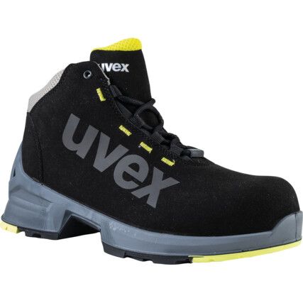 Unisex Safety Boots Size 11, Black, Water Resistant, Xenova Toe Cap, ESD