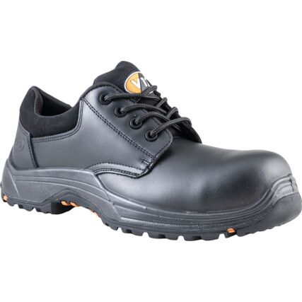 Tiger, Safety Shoes, Unisex, Black, Cow Leather Upper, Composite Toe Cap, S3, SRC, Size 10