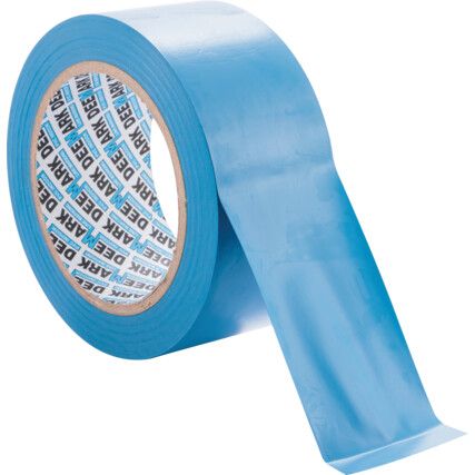 AT8 Adhesive Floor Marking Tape, PVC, Blue, 50mm x 33m