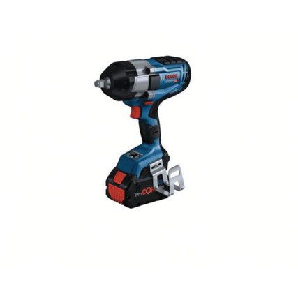 GDS 18V-1000C Cordless Impact Wrench, 1/2in. Drive, 18V, Brushless, 1000Nm Max. Torque, 2 x 8.0Ah Batteries