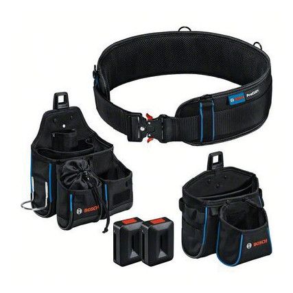 Belt 93, Tool Belt Kit, 1000D Polyester, Black/Blue, 1150 x 100 x 50mm