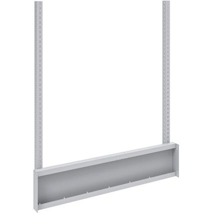 UPRIGHTS 2 SET FOR VERSO FW BENCH WxDxH: 1466x154x1720mm GREY