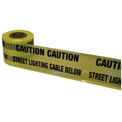 Barrier Tape, Yellow, 150mm x 365m