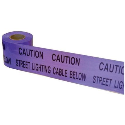 Barrier Tape, Purple, 150mm x 365m