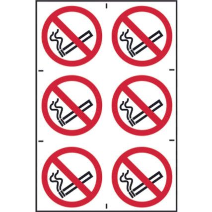 NO SMOKING SYMBOLS - PVC (200X300MM)