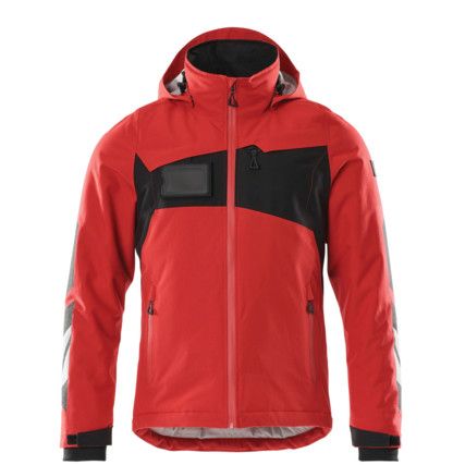ACCELERATE WINTER JACKET TRAFFIC RED/BLACK(XS)