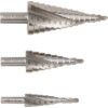 Step Drill Set, 4mm to 30mm, High Speed Steel, Set of 3 thumbnail-0